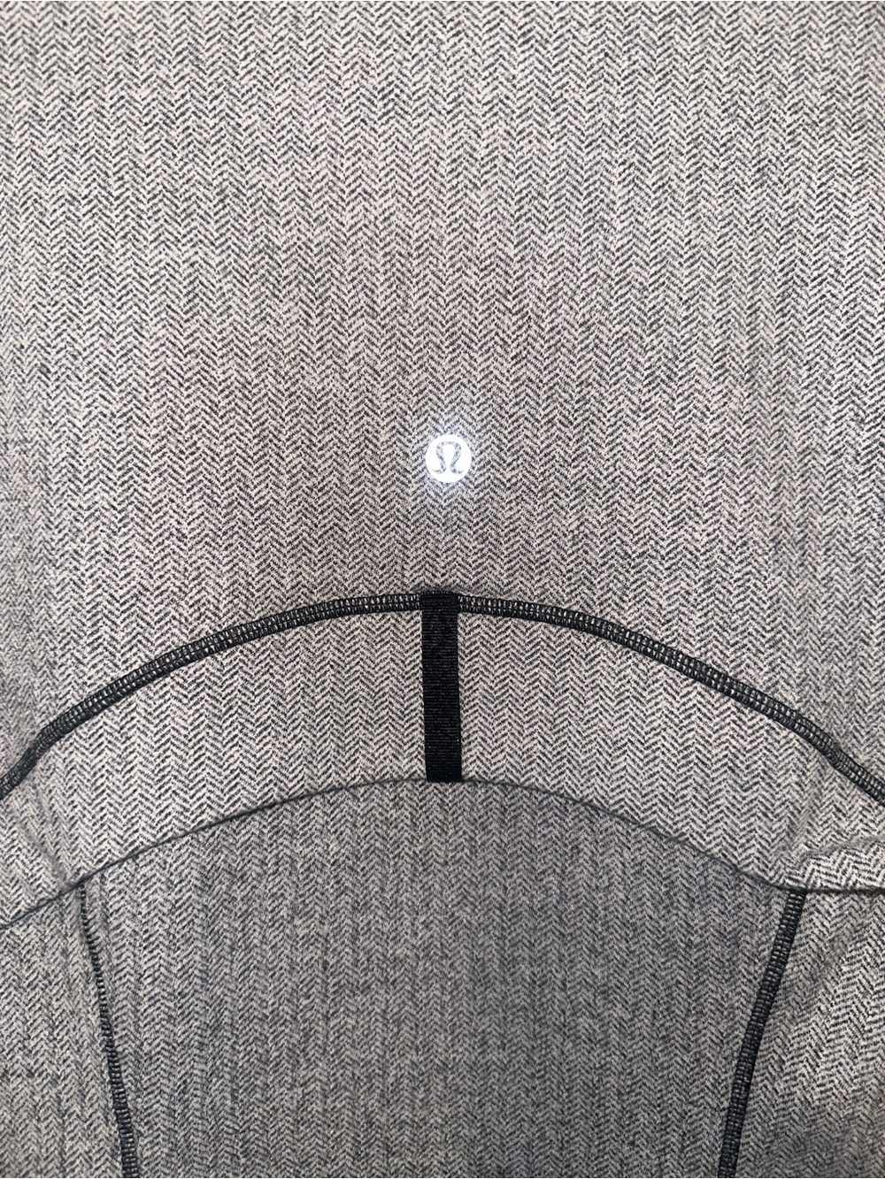 Lululemon Athletica Herringbone grey Cropped Define Jacket - Picture 3 of 4